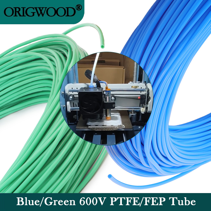 Ptfe Tape Thread - Selang PTFE Biru/Hijau 600V Diameter 2