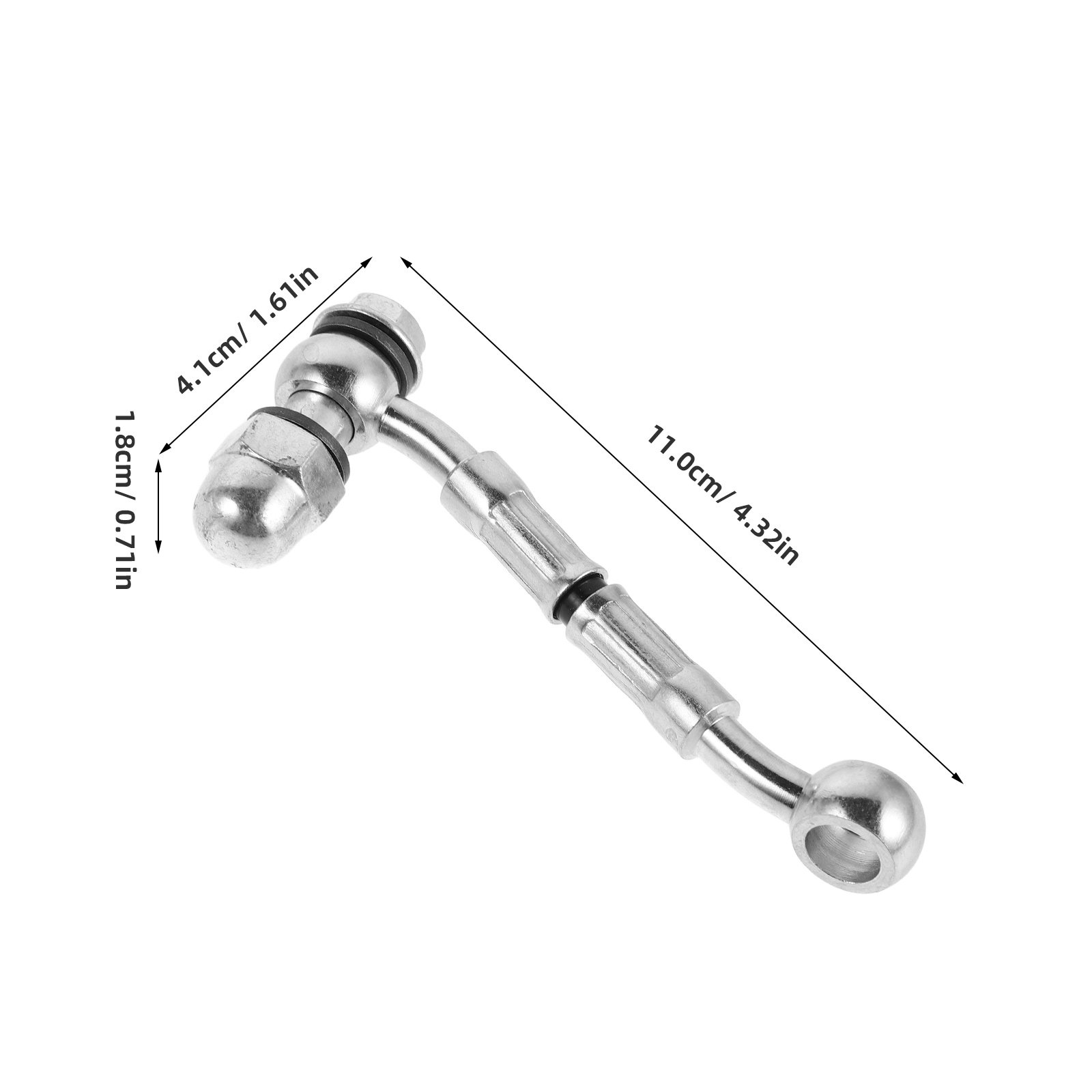 Adaptor Fitting Tabung Oli Met - Compression Fitting Brass ulasan dan harga