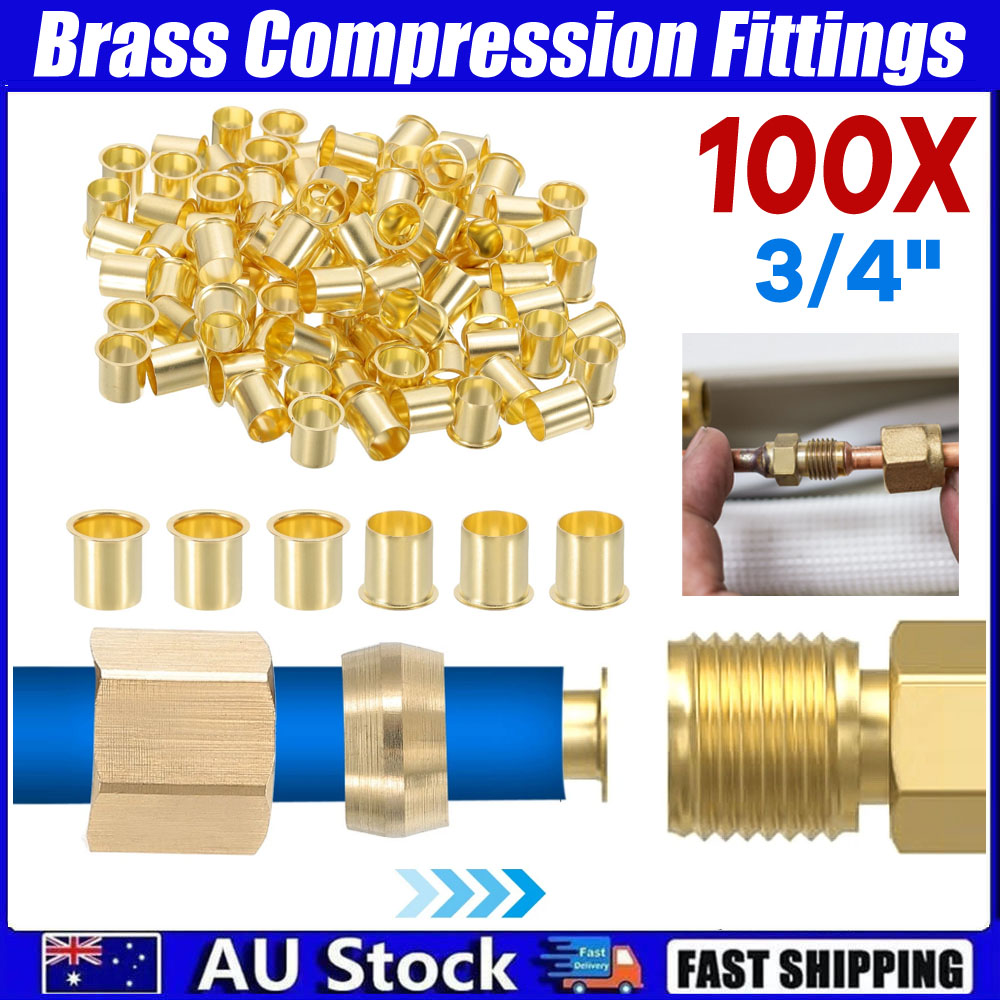 Sambungan Pipa Kuningan Berkua - Compression Fitting Brass ulasan dan harga