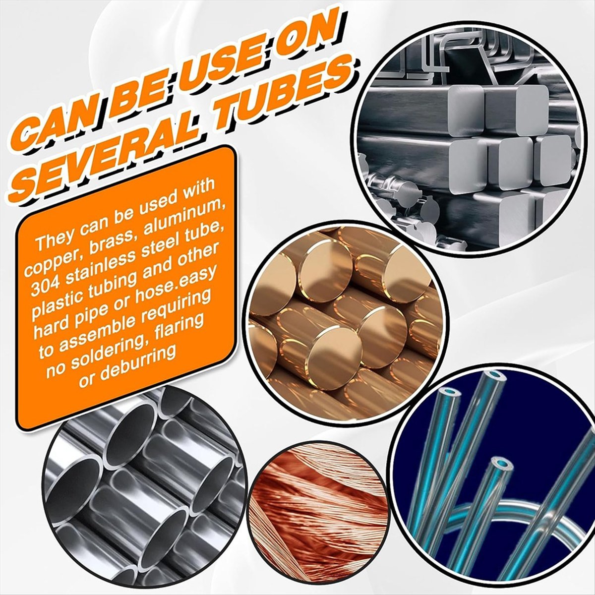 AT16 180PCS Kit Asortimen Fitt - Compression Fitting Brass ulasan dan harga