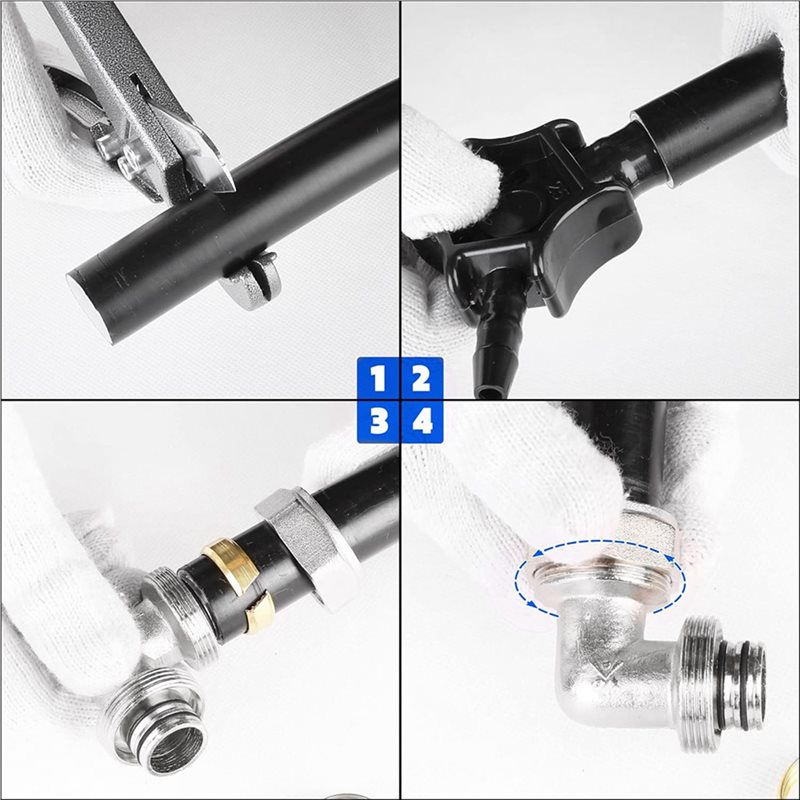 【FAMILY GATHERING】4PC 3/4Inch  - Compression Fitting Brass ulasan dan harga