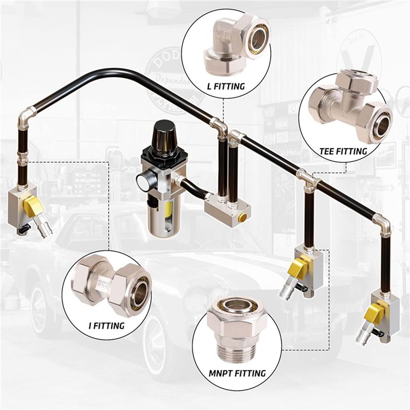 【FAMILY GATHERING】4PC 3/4Inch  - Compression Fitting Brass ulasan dan harga