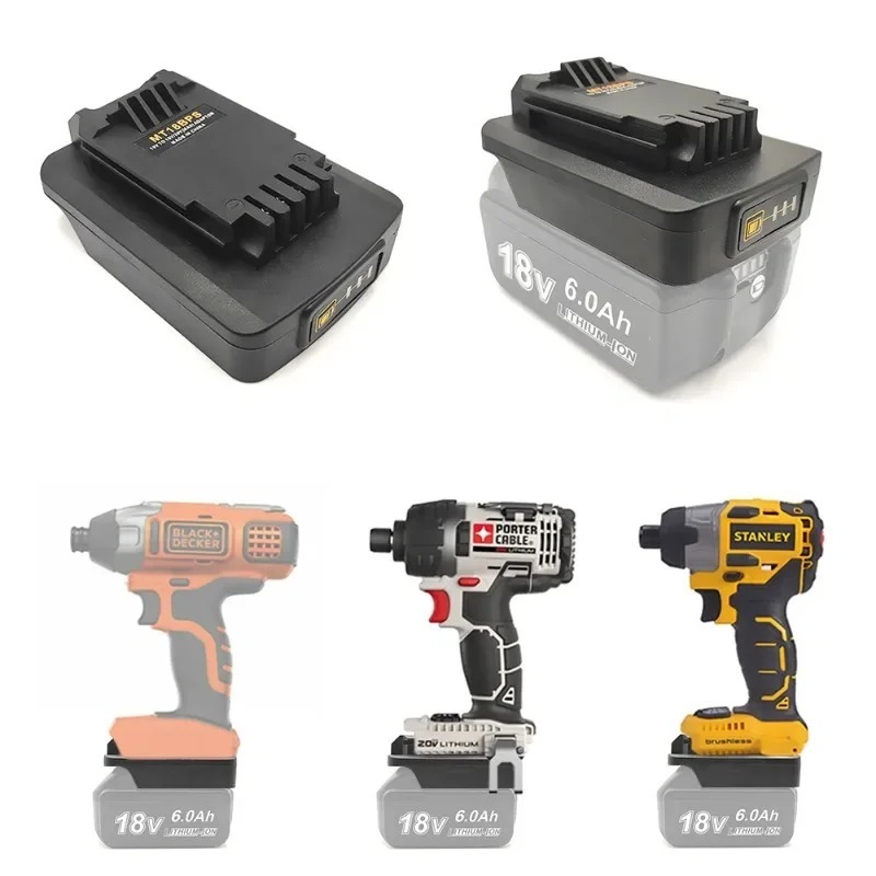 Adaptor MT18BPS untuk Baterai  - Black+Decker Tool Cordless ulasan dan harga