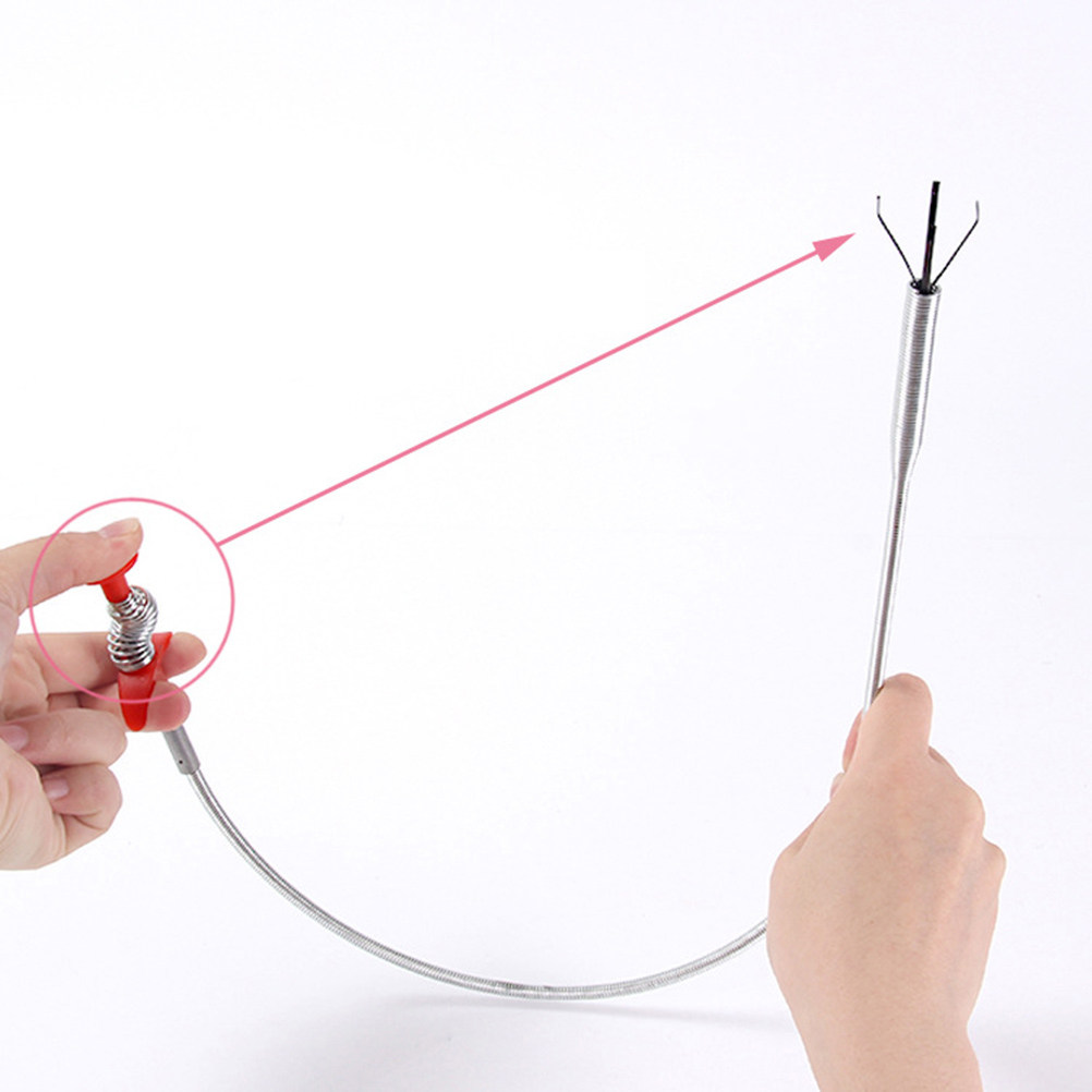 4Pcs Alat Pembersih Pipa Salur - Drain Snake Flexible ulasan dan harga
