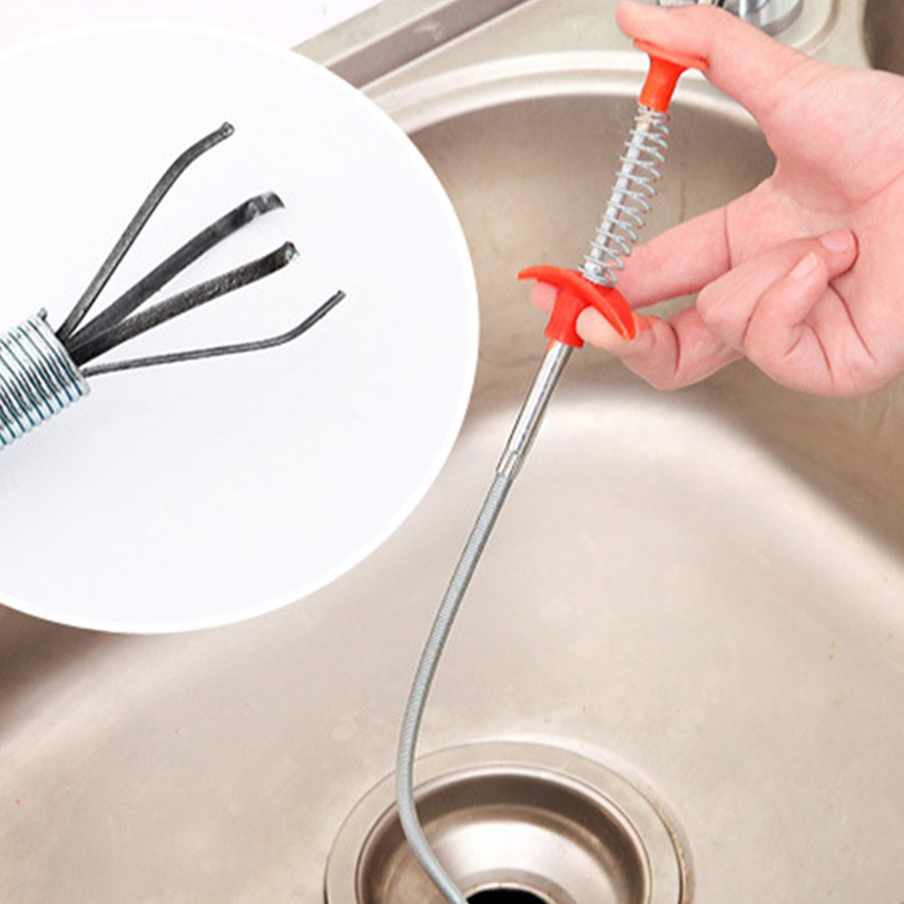4Pcs Alat Pembersih Pipa Salur - Drain Snake Flexible ulasan dan harga